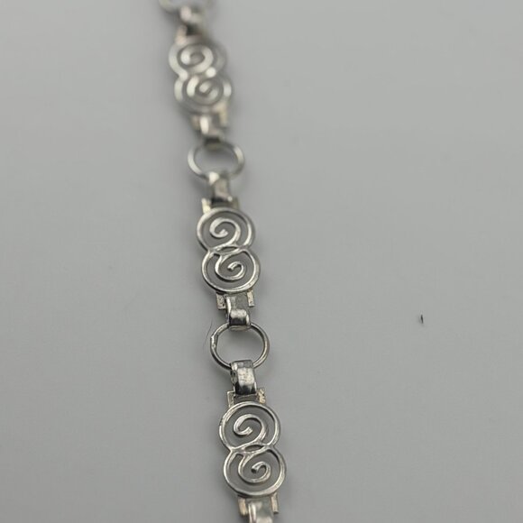 Handmade Greek Spiral Bracelet, 925 Silver - Picture 4 of 6